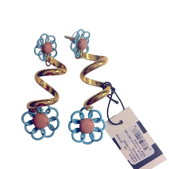 Lele Sadoughi Marigold Linear Earrings - Picture 2 of 3